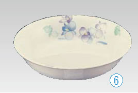 メラミン｢すみれ｣サラダボール VO-205【ボウル】【ボール】【業務用厨房機器厨房用品専門店】