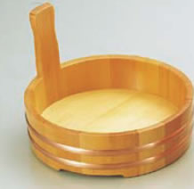 サワラ 片手盛桶【料理演出用品】【うどん桶】【そば桶】【素麺桶】【業務用厨房機器厨房用品専門店】