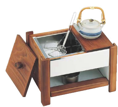 ネズコ湯豆腐セット(固形燃料用) CN-405 【鍋料理】【湯豆腐セット】【湯どうふセット】【業務用厨房機器厨房用品専門店】