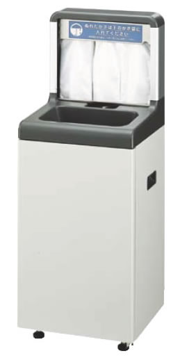 ボックス型 傘入れ袋スタンド 25型 NS-25:ダストボックス兼用【代引き不可】【傘袋入れ】【業務用厨房..