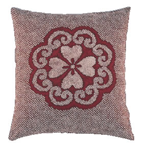 ■お得な10個セット■綿 座布団IT 花かなこ132 赤 550×510 カバーのみ【座布団】【ざぶとん】【座クッション】【業務用厨房機器厨房用品専門店】■お得...