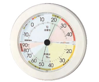 高精度 UD温・湿度計 EX-2861【乾湿球湿度計】【thermometer】【業務用厨房機器厨房用品専門店】