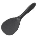 PPおけちゃうしゃもじ ブラック 21cm【杓文字】【飯杓子】【業務用厨房機器厨房用品専門店】