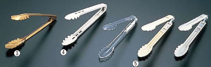 ポリカトング No,632 グレー【取り分けスプーン】【はさみ】【掴み】【業務用厨房機器厨房用品専門店】