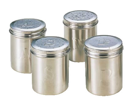 SA18-8調味缶ジャンボ P缶【調味料入れ】【ふりかけ缶】【業務用厨房機器厨房用品専門店】