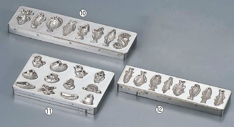 マトファ メタルチョコレートモルド 76612 貝殻シート12ヶ取 【チョコレート用品 チョコレート型】【デコレーション器具】【製菓用品 製パン用品】【デコレーター 絞り袋 スパチュラ】【MATFER】【業務用厨房機器厨房用品専門店】