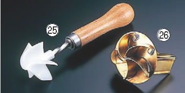 真鍮製カイザーロール 【ローラー カッター】【製パン用品】【業務用厨房機器厨房用品専門店】