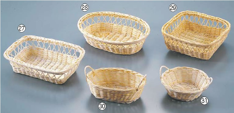籐パンカゴ No.338 【かご バスケット】【製菓用品 製パン用品】【業務用厨房機器厨房用品専門店】