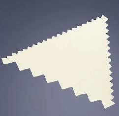 【メール便配送可能】サーモ PP三角デコレーター 37273【製菓用品】【業務用厨房機器厨房用品専門店】