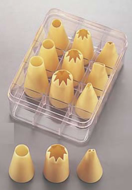 サーモ ケース入口金セット12ケ入 31903 【口金】【デコレーション器具】【製菓用品】【菓子用品】【業務用厨房機器厨房用品専門店】