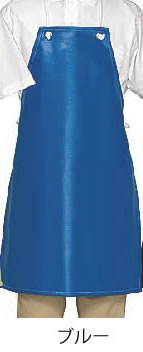シャバルバ 6650レザーエプロン ブルー【エプロン 前掛け】【ユニフォーム 作業着】【業務用厨房機器厨房用品専門店】
