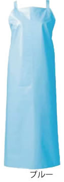 マイティクロス エプロン胸当てタイプ E1001-1 L ブルー【厨房エプロン】【食品工場】【飲食店用】【業務用厨房機器厨房用品専門店】