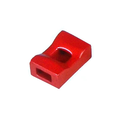 ■10セット■舟型箸止兼用箸置　朱■10セット■