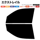カーフィルム カット済み フロントセット エクストレイル T31 TN31 TNT31 DNT31 スモークフィルム