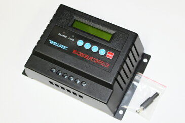 【送料無料】チャージコントローラー 12V(720W)/24V(1440W) システム両用 60A 液晶ディスプレイ付き(C2460-60A)12V系、24V系の両方のソーラーパネル対応しているチャージコントローラー!各種電圧任意設定可能