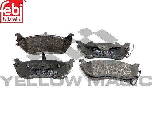 【Febi bilstein】 リアブレーキパッド [Benz,ベンツ,MLクラス,W163 / 1634200420,1634200120,16769]