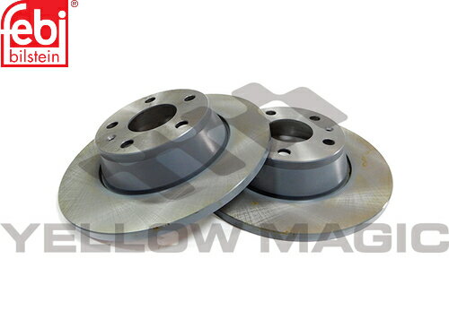 【Febi bilstein】 リアコーテッドブレーキディスクセット [AUDI,アウディ,TT / 8J0615601,43856]
