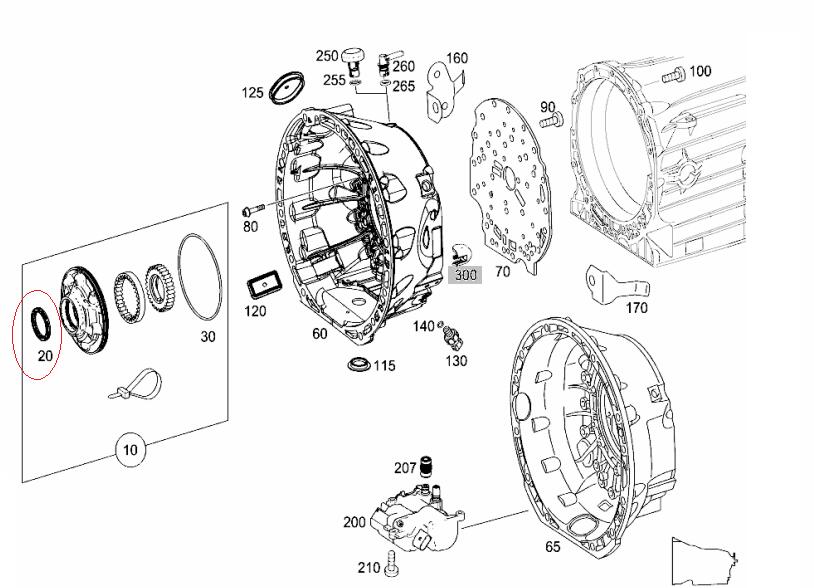 ��Febi bilstein��AT�ե���ȥ�����(�ȥ�󥹥ߥå����) [Benz,�٥��,E���饹,W124,0139970946,34817]