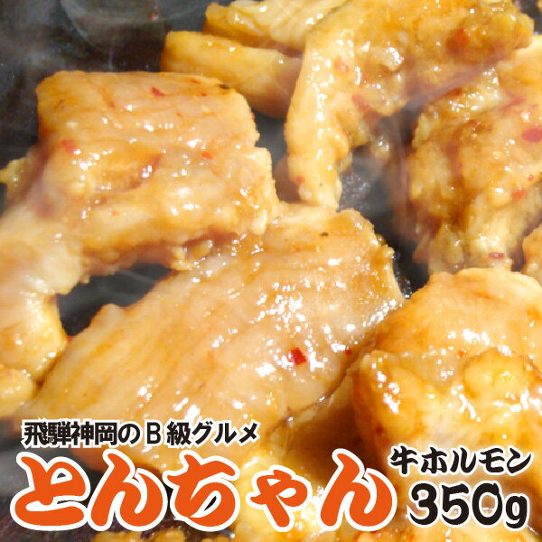 飛騨神岡とんちゃん350g（目安3人前）お持ち帰り専門店の自慢の味！「飛騨神岡とんちゃん（牛ホルモン）」 特上牛ホルモン 神岡とんちゃん ホルモン 飛騨神岡 郷土料理 飛騨 神岡 父の日プレゼント ギフト