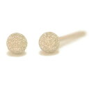 【クーポン配布中】K10WGホワイトゴールドフラッシュボールピアス 3mm K10 ピアス 10k ピアス 10金 フラッシュボール ピアス スターダスト ピア...