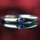 サファイア リング サファイヤ リング 天然石 9月誕生石 ピンキーリング