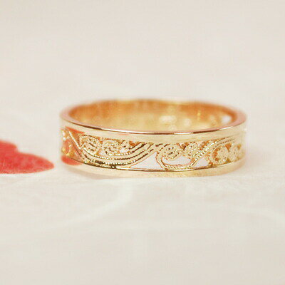 【10%OFF&事前クーポン配布中】【送料無料】【刻印無料】クラシカルウエーブラインペアリング【7号〜28号まで製作可能なので、指が太い男性にもぴったり】【2本...