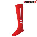【ヒュンメル】hummel プラクティスストッキング レッド 25-28cm 靴下 ソックス ストッキング 練習用 サッカー フットサル サッカー用品 hag7...