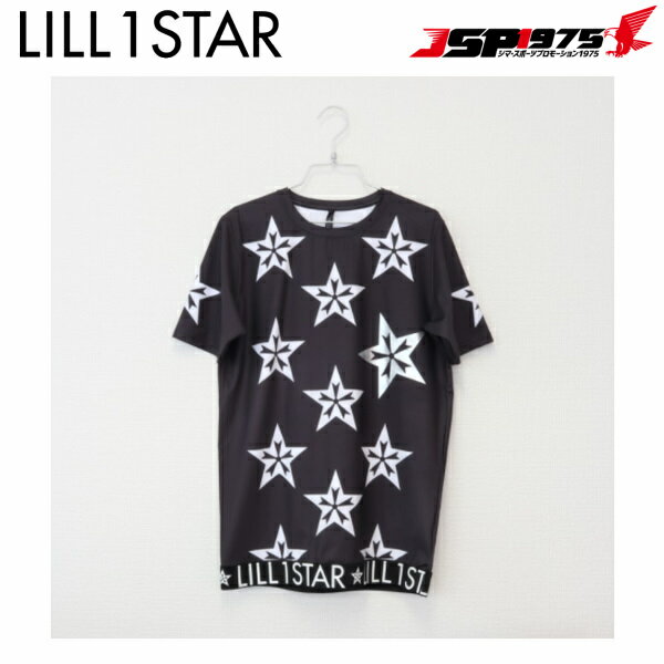 Lill one STAR メニ—スターズTシャツ ブラック XLサイズ 星トレーニングウェア 半袖 ウェア アパレル スポーツ ジム 野球 野球用品