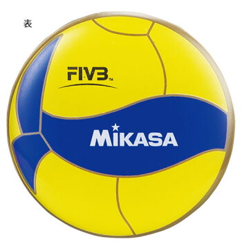 【ミカサ】 MIKASA　バレー用トスコイン Vリーグロゴ入り　AC-TC200W-V