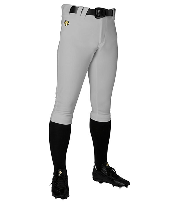 【デサント】DESCENTE db-1014p ユニフォーム パンツ ズボン ショートフィット 練習着 XAサイズ シルバー 吸収 ストレッチ 軽量 野球 野球用品