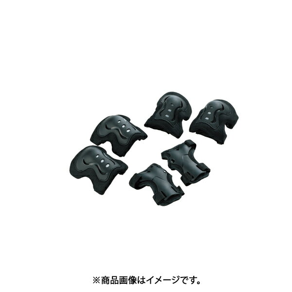 【エバニュー】EVERNEW　ジュニア用プロテクター　3点セット　Mサイズ　一輪車　自転車　スケボー　ランニングバイク　スポーツ用品　運動器具　ERA082