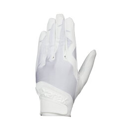 【ザナックス】XANAX bbg-90h 守備 手袋 ホワイト 高校野球対応 L-L 野球 野球用品