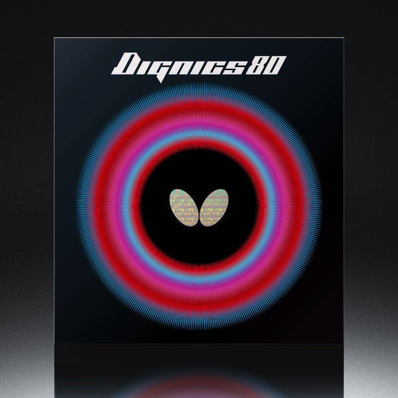 【Butterfly】バタフライ　ディグニクス80 06050 卓球　裏ラバー　タマス　初心者　中級者　上級者　スピード　回転　バランス　ロングセラー