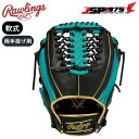 【あす楽】【送料無料】ローリングス Rawlings 軟式グラブ HYPER TECH COLOR SYNC ブラック×Mグリーン 両手投げ用 2023FW 野球 野球用品 gr3fhtcalr