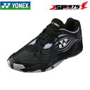 【送料無料】ヨネックス YONEX パワークッション フュージョンレブ5メンAC SHTF4MGC メンズ テニス オールコート用 3E ブラック パープル 27.0cm 部活 2023年春夏モデル