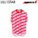 【送料無料】【リルワンスター】Lill one STAR マルチレイヤーポロシャツ レッド XLサイズ ポロシャツ トレーニングウェア 半袖 ウェア アパレル スポーツ ジム スウェット ジャージ