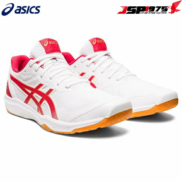 【送料無料】アシックス asics ROTE JAPAN LYTE FF 3 ローテ ジャパン ライト FF3 1053A054 102 White/Classic Red バレーボール シューズ 2E 2023年春夏モデル 27.5cm 部活