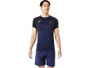 【アシックス】 asics ドライイーグルライン半袖シャツ ピーコート Mサイズ バレーボールウエア 半袖 Tシャツ ネイビー バレーボール 2051A304