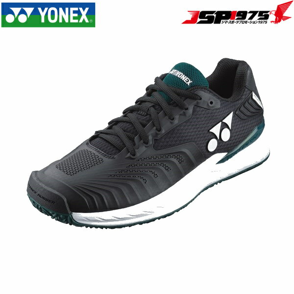 【送料無料】ヨネックス YONEX テニスシューズ テニスシューズ メンズ パワークッション エクリプション4 メンGC オムニ・クレーコート用 SHTE4MGC 530 ブラック/グリーン 26.0cm 部活 2022年春夏モデル