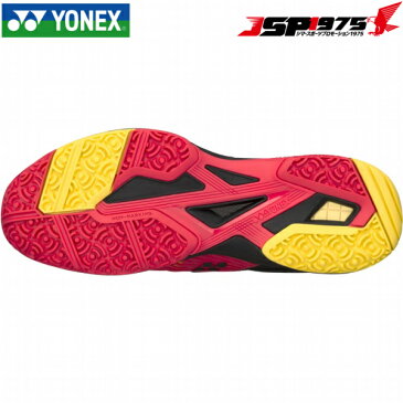 【送料無料】ヨネックス YONEX テニスシューズ メンズ パワークッション ソニケージ 2 メン GC SONICAGE 2 オムニ・クレーコート用 SHTS2MGC053 3E レッド/ブラック 25.5cm 部活 2021年春夏モデル