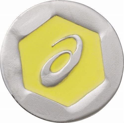 【アシックス】グラウンド ゴルフ マーカー GGG542 イエロー 直径22mm