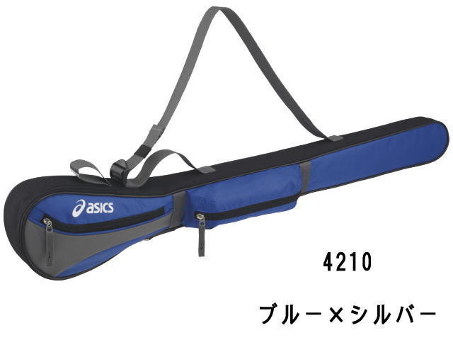 【アシックス】グラウンド ゴルフ クラブ バッグ 1本用 GGG869 ブルー×シルバー フリーサイズ