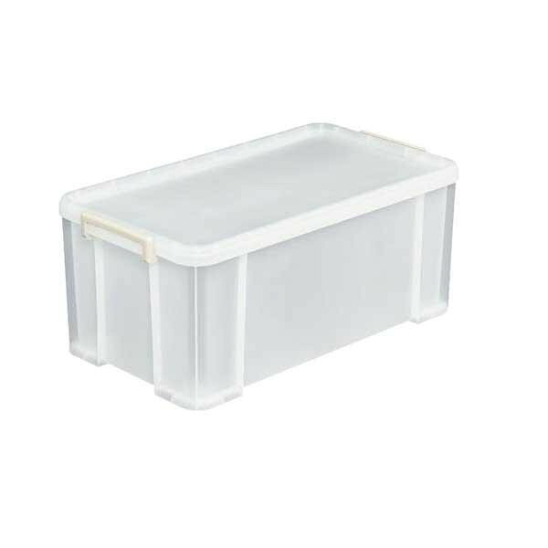 【代引き・同梱不可】 収納用品 natura(ナチュラ) トラックス 72L クリア 2個組 NTK-72LCL