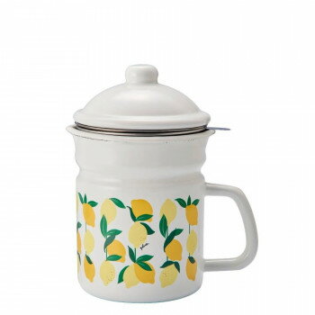 豊琺瑯　Plune.(プルーン)　ホーローオイルポット　レモン　POP-903