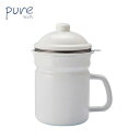 豊琺瑯 pure ピュア・ホーローオイルポット WT PU-2317-WT