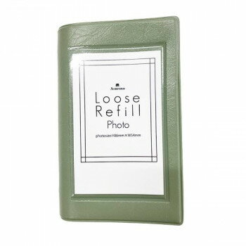 ASHFORD アシュフォード フォトバインダー ルーズリフィルマイクロサイズ カーキ 5512-054