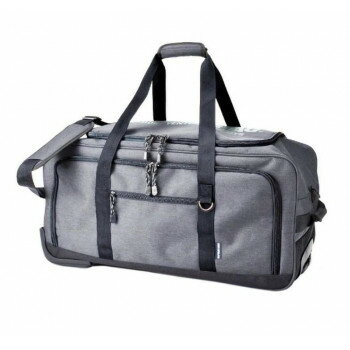 スワン CAPTAIN STAG 杢ポリ ボストンキャリー グレー 1253