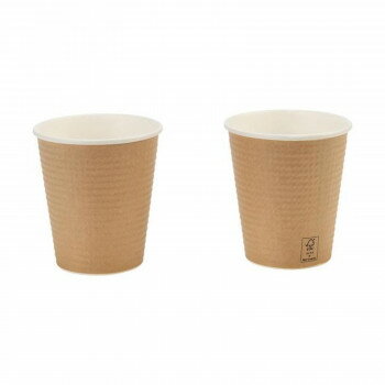 サンナップ FMXエンボスカップ 未晒 260ml(40個入) XKTA802