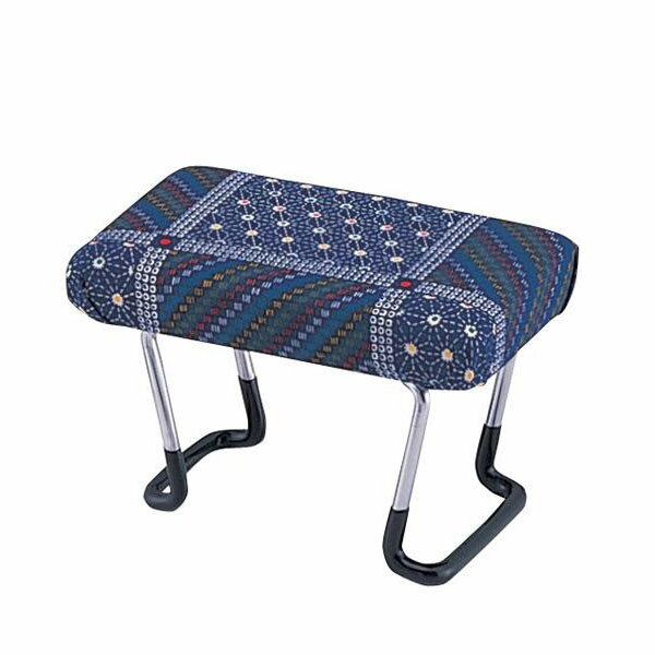 【代引き・同梱不可】 住友産業 らくらく正座椅子 (ワンタッチ式) 紺 D-7