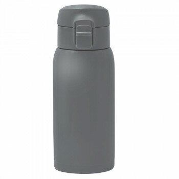 モテコ ワンタッチ栓マグボトル350ml(グレー) RH-1673 1026704